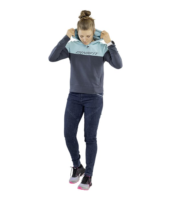 Dynafit dámské kalhoty 24/7 Jeans W, modrá, M
